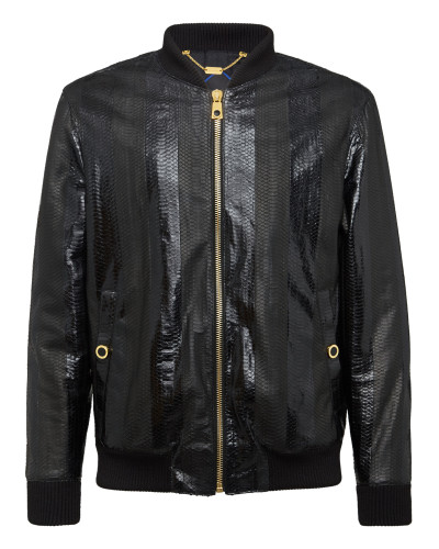 Leather Bomber Luxury