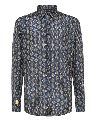 Shirt Silver Cut LS Milano/Watch Geometric