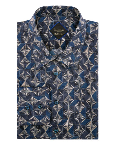Shirt Silver Cut LS Milano/Watch Geometric