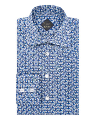 Shirt Gold Cut LS Flavio/Watch Flowers