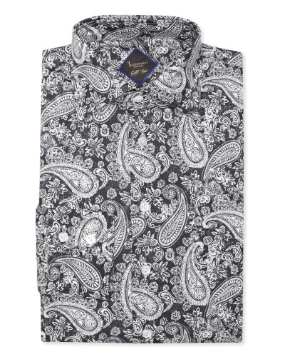 Shirt Gold Cut LS Flavio/Watch Paisley