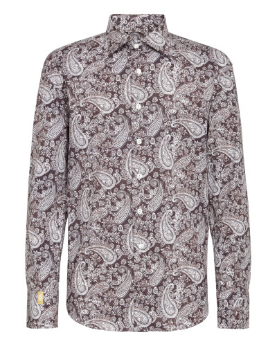Shirt Gold Cut LS Flavio/Watch Paisley