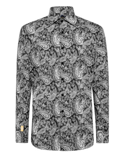 Shirt Gold Cut LS Flavio/Watch Paisley
