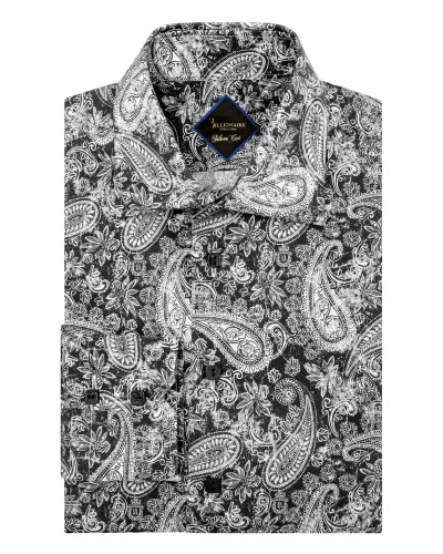 Shirt Gold Cut LS Flavio/Watch Paisley