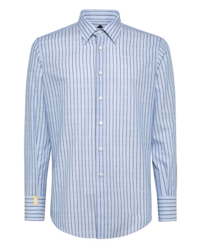 Shirt Silver Cut LS Milano/Watch Statement