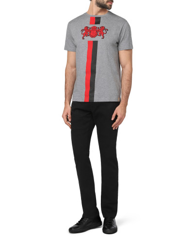 T-shirt Round Neck SS Double Lion