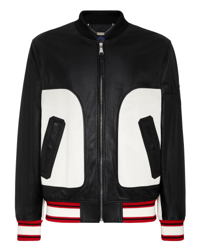 Leather Bomber Crest