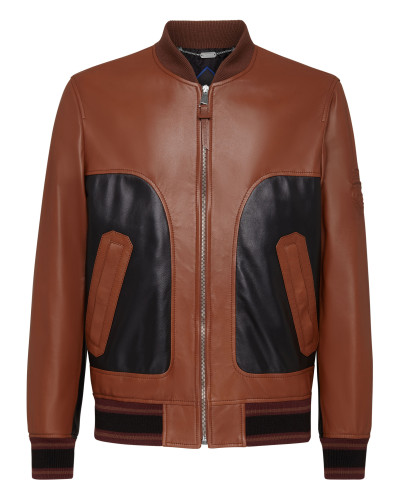 Leather Bomber Crest