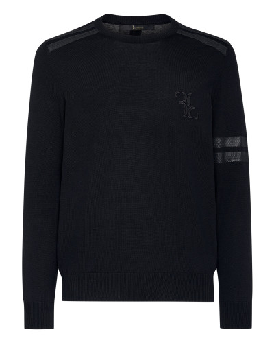 Knit Pullover Round Neck LS