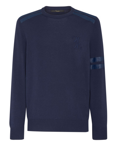 Knit Pullover Round Neck LS