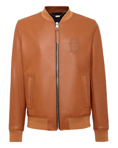 Leather Bomber