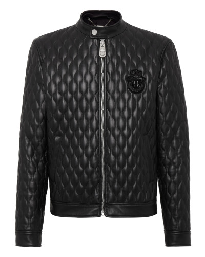 Quilted Leather Jacket