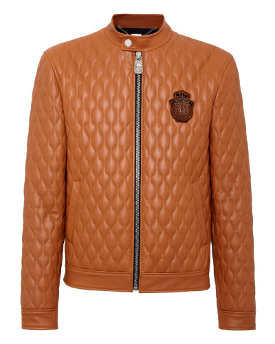 Quilted Leather Jacket