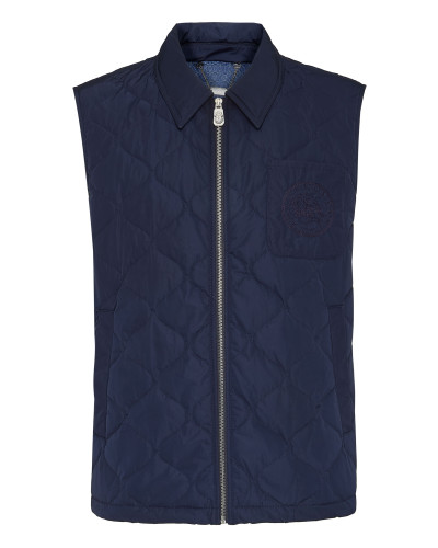 Nylon Jacket Sleeveless Lion