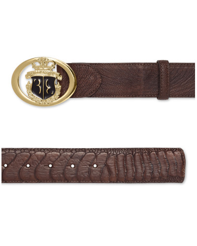 Ostrich Leather Belt