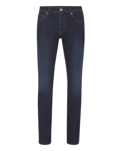 Denim Trousers Super Straight Cut Fit