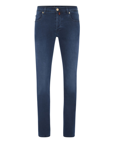Denim Trousers Super Straight Cut Fit