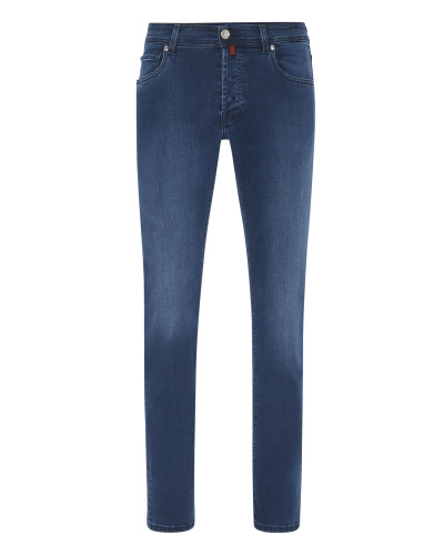 Denim Trousers Super Straight Cut Fit