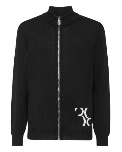 Wool and Silk Pullover full zip