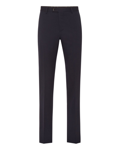 Light Wool Long Trousers