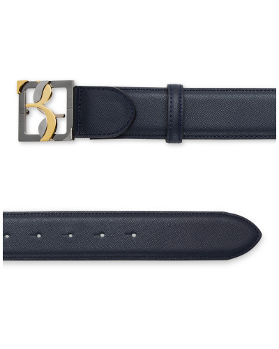 Saffiano Leather Belt