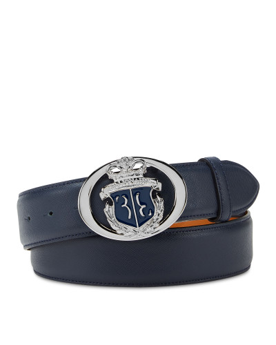 Saffiano Leather Belt