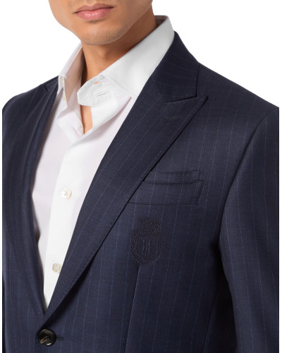 Wool Blazer Platinum Cut
