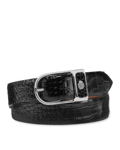 Leather Belt Crocco
