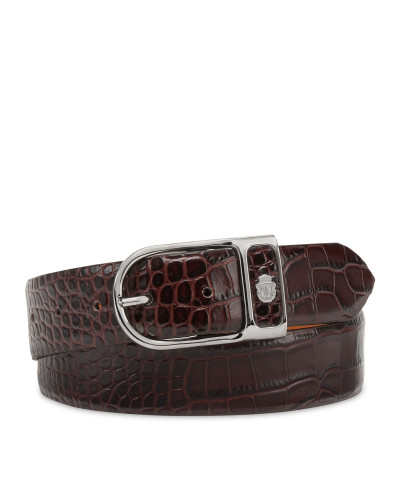 Leather Belt Crocco