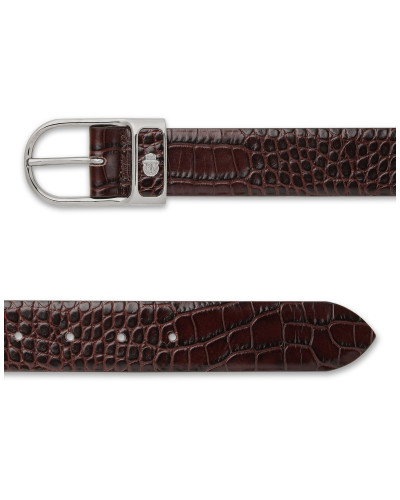 Leather Belt Crocco