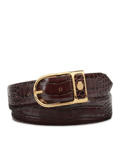 Leather Belt Crocco