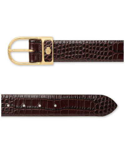 Leather Belt Crocco