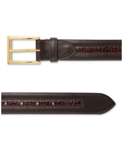 Leather Belt Crocco