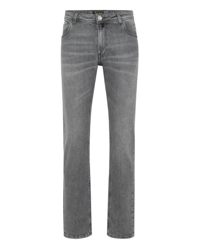 Elaphe 5 Pockets Super Straight Cut Jeans
