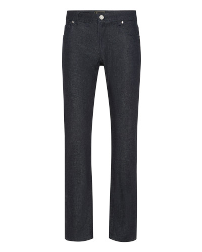 5 Pockets Super Straight Cut Jeans