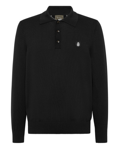 Cotton Silk Polo Shirt