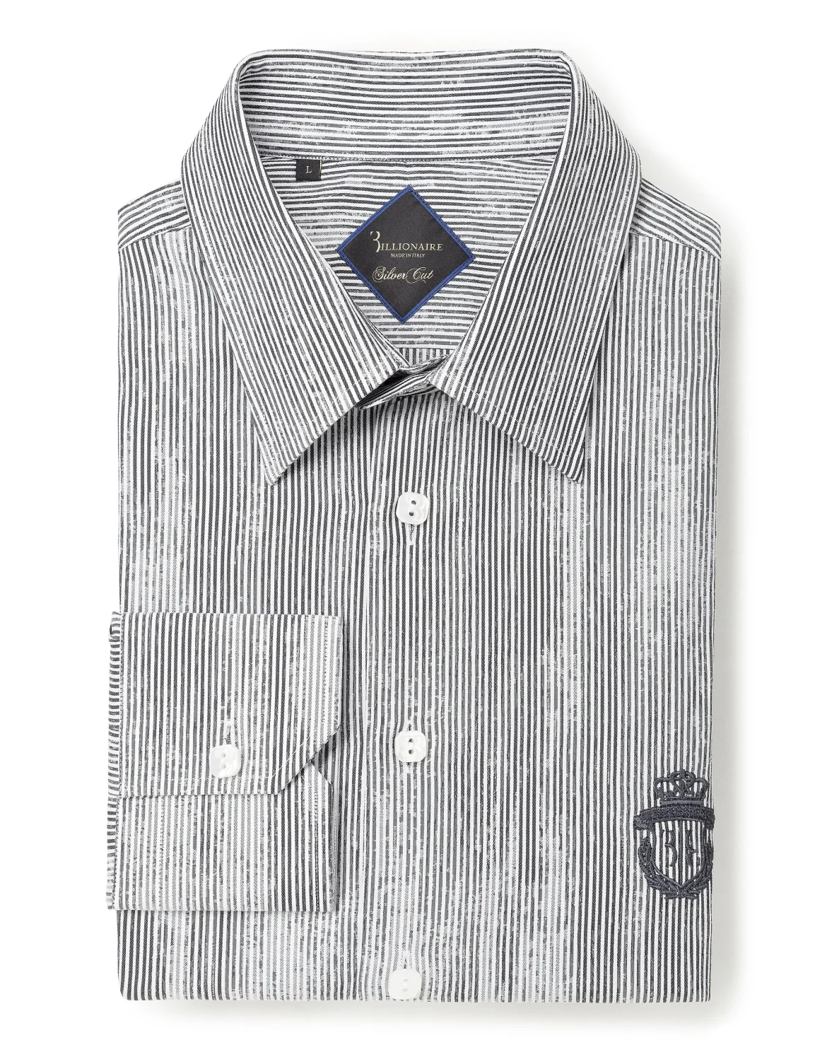 Shirt Silver Cut LS "Claude", цвет: Белый