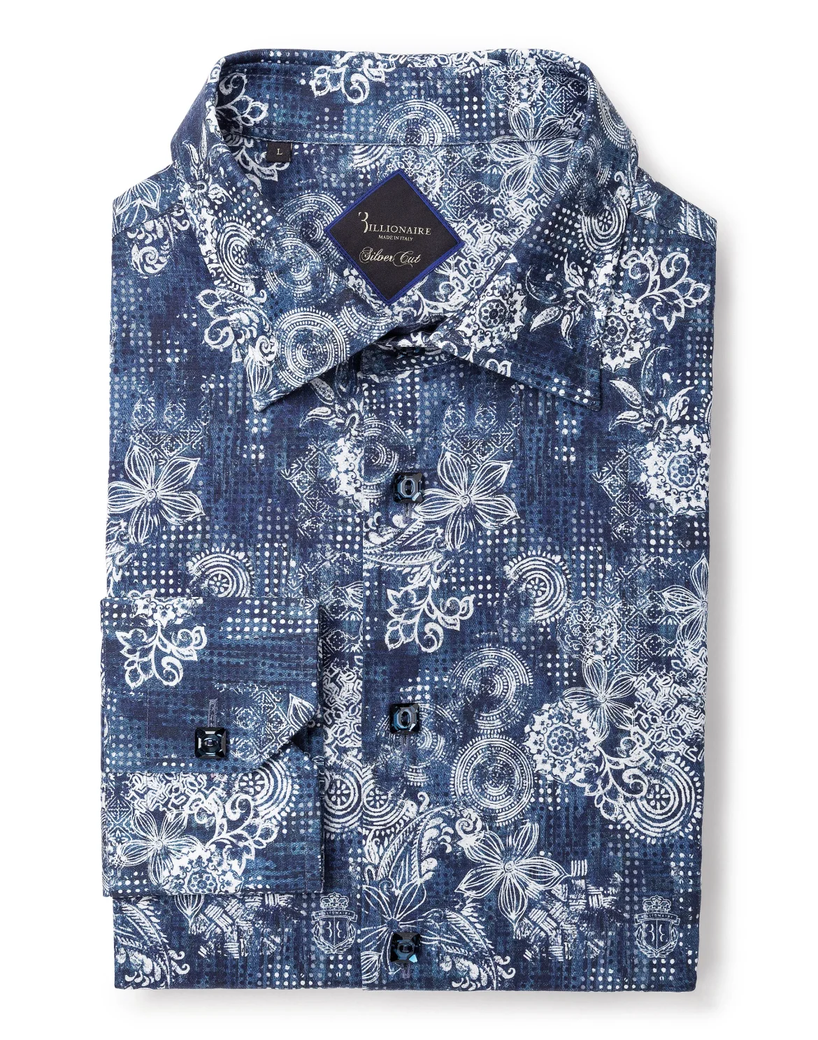 Shirt Silver Cut LS "Maxime", цвет: Синий