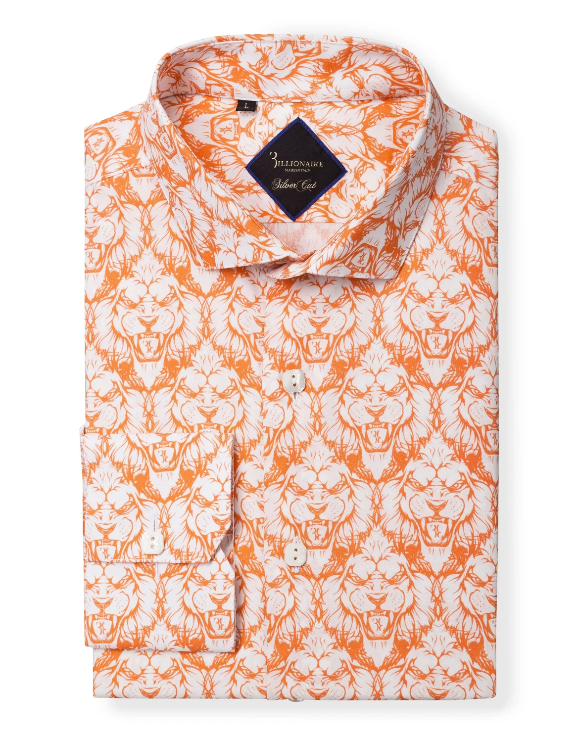 Shirt Silver Cut LS "Leone", цвет: Белый