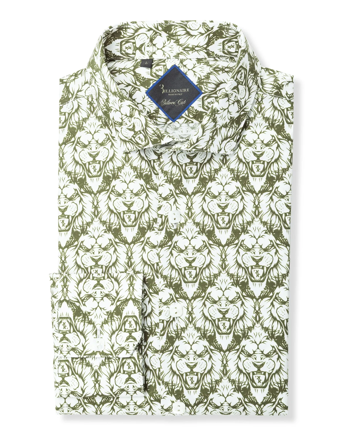 Shirt Silver Cut LS "Leone", цвет: Белый