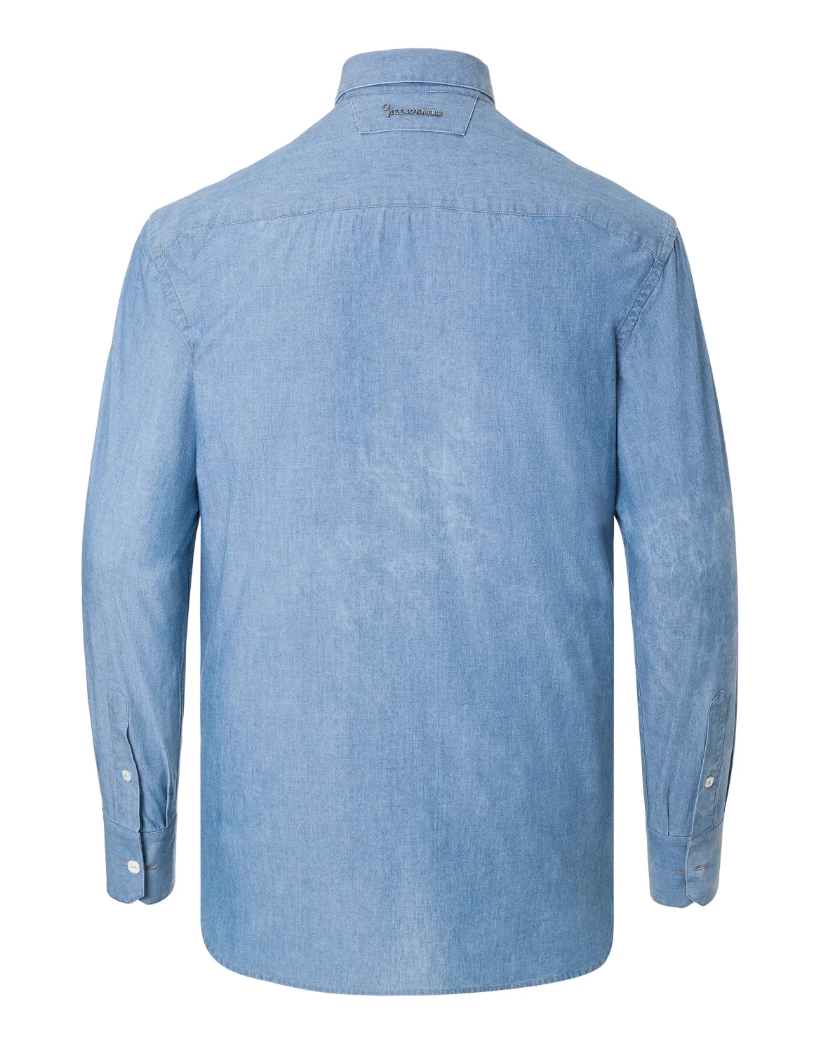 Shirt Silver Cut LS "Daniel", цвет: Синий