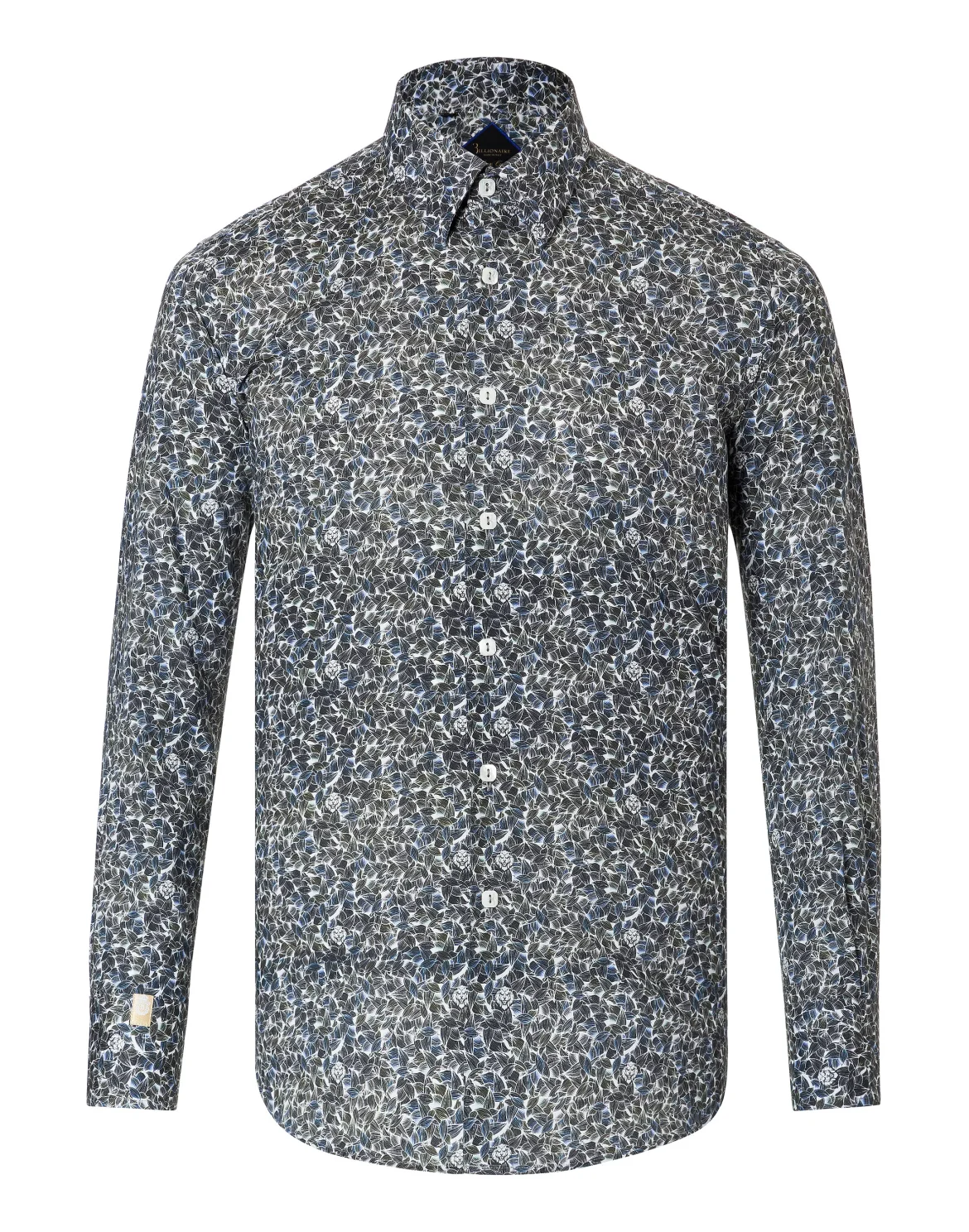 Shirt Silver Cut LS "Jason", цвет: Серый