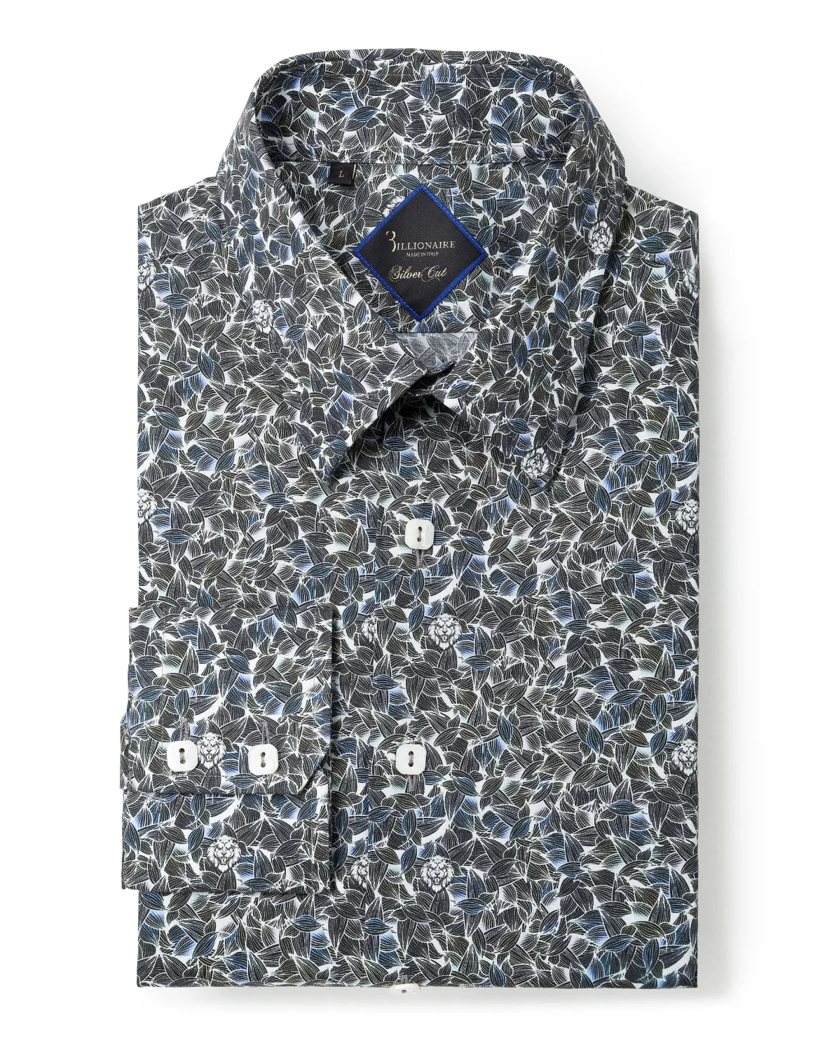 Shirt Silver Cut LS "Jason", цвет: Серый
