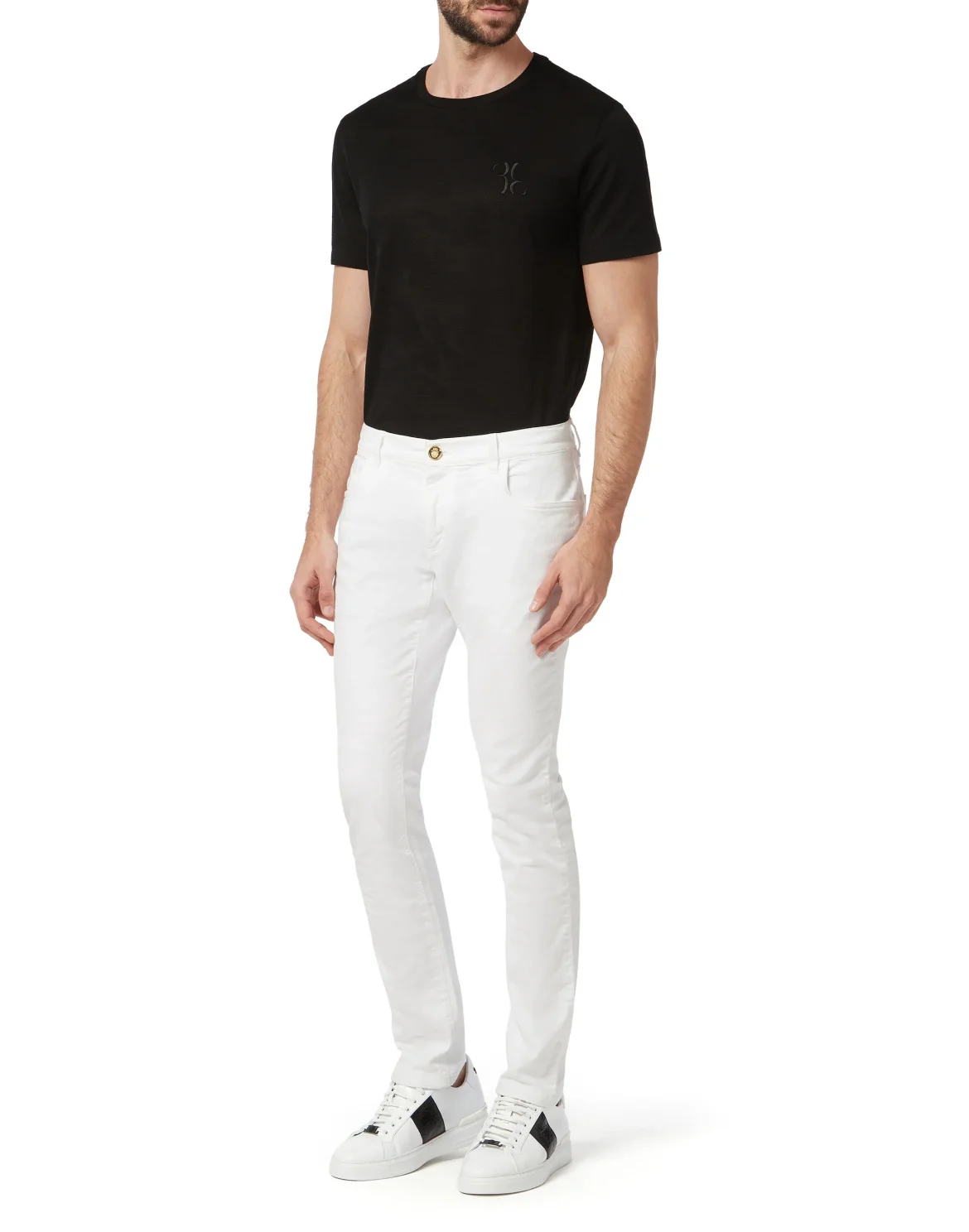 Super slim fit Double B, цвет: Белый