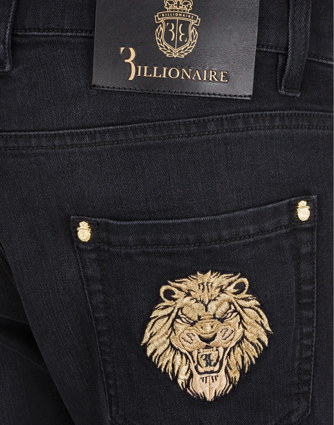 Super slim fit Lion, цвет: Черный