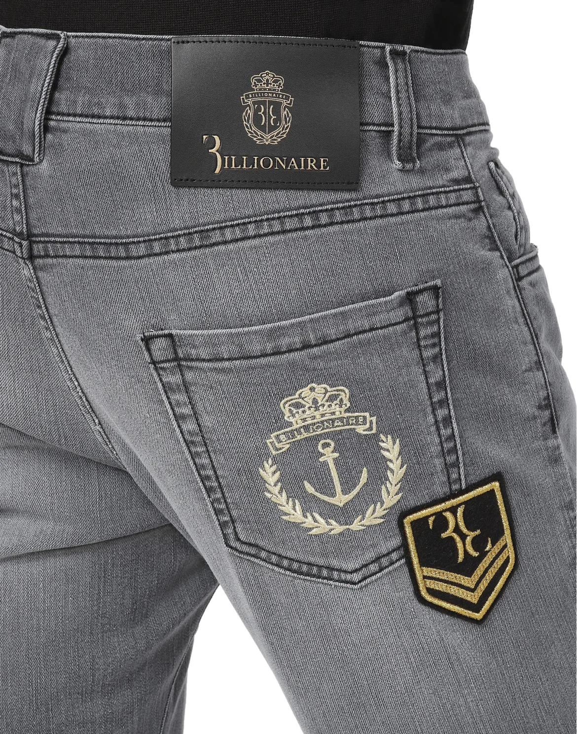 Super slim fit Members only, цвет: Серый