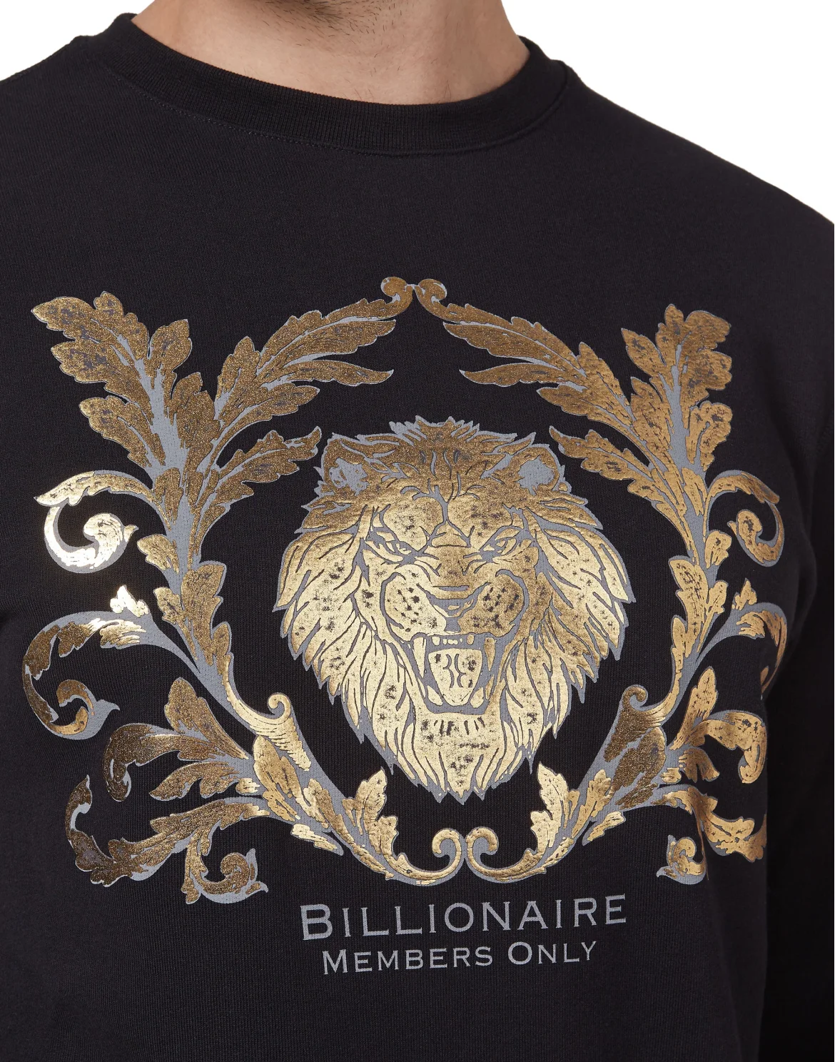 Sweatshirt LS Lion, цвет: Черный