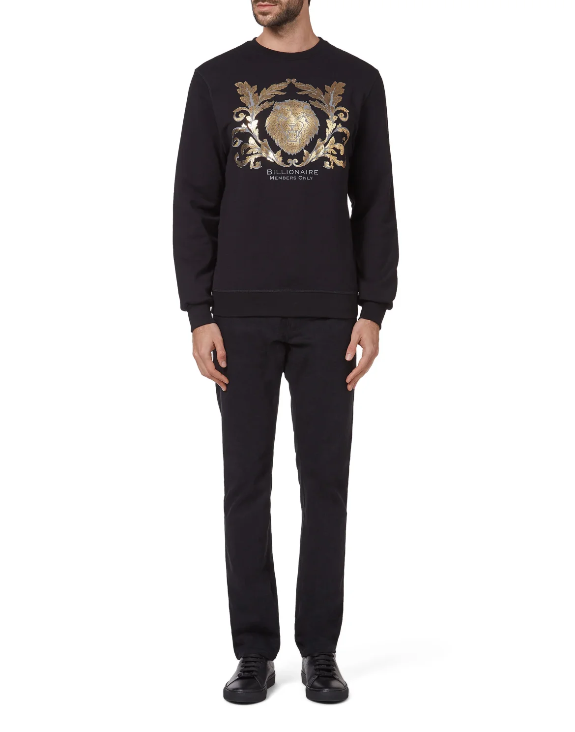 Sweatshirt LS Lion, цвет: Черный