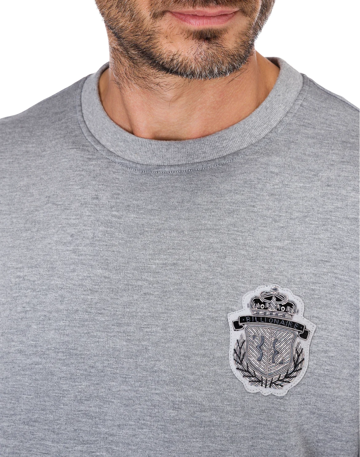 Sweatshirt LS Crest, цвет: Серый