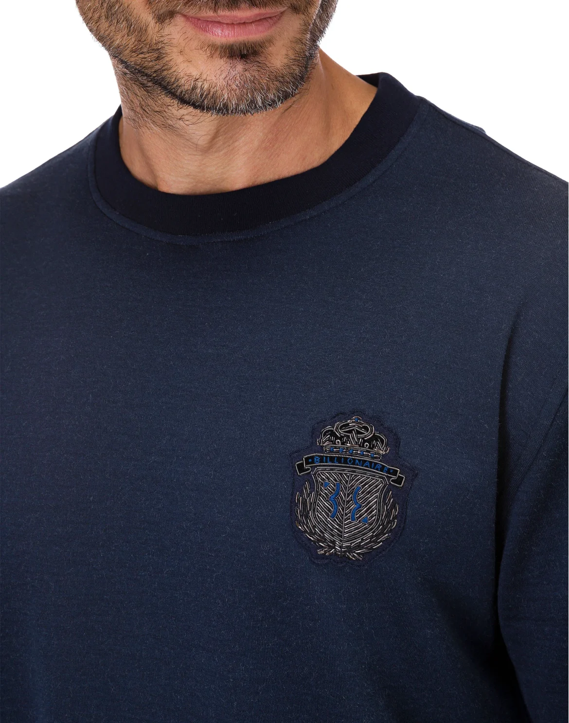 Sweatshirt LS Crest, цвет: Синий